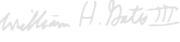 Bill Gates Signature